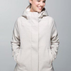 Lululemon studio softshell in angel wing size 6